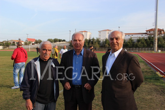 Από δεξιά, Σάκης Κουβάς, Λευτέρης Κεφαλόπουλος, Χάρης Πανταζής